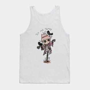 Cute Scarecrow is not scary Tank Top